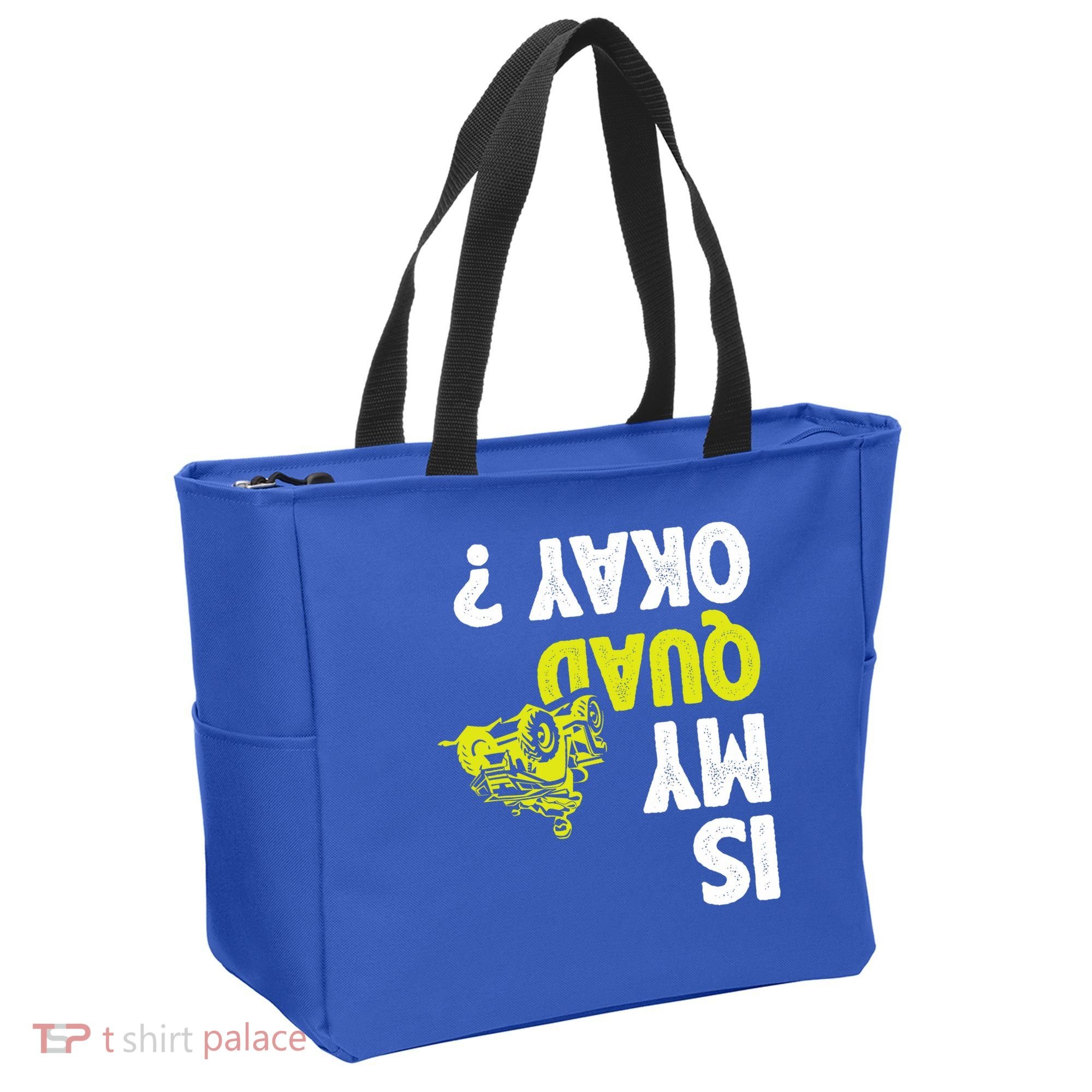 Atv Quad Racing Tote Bag