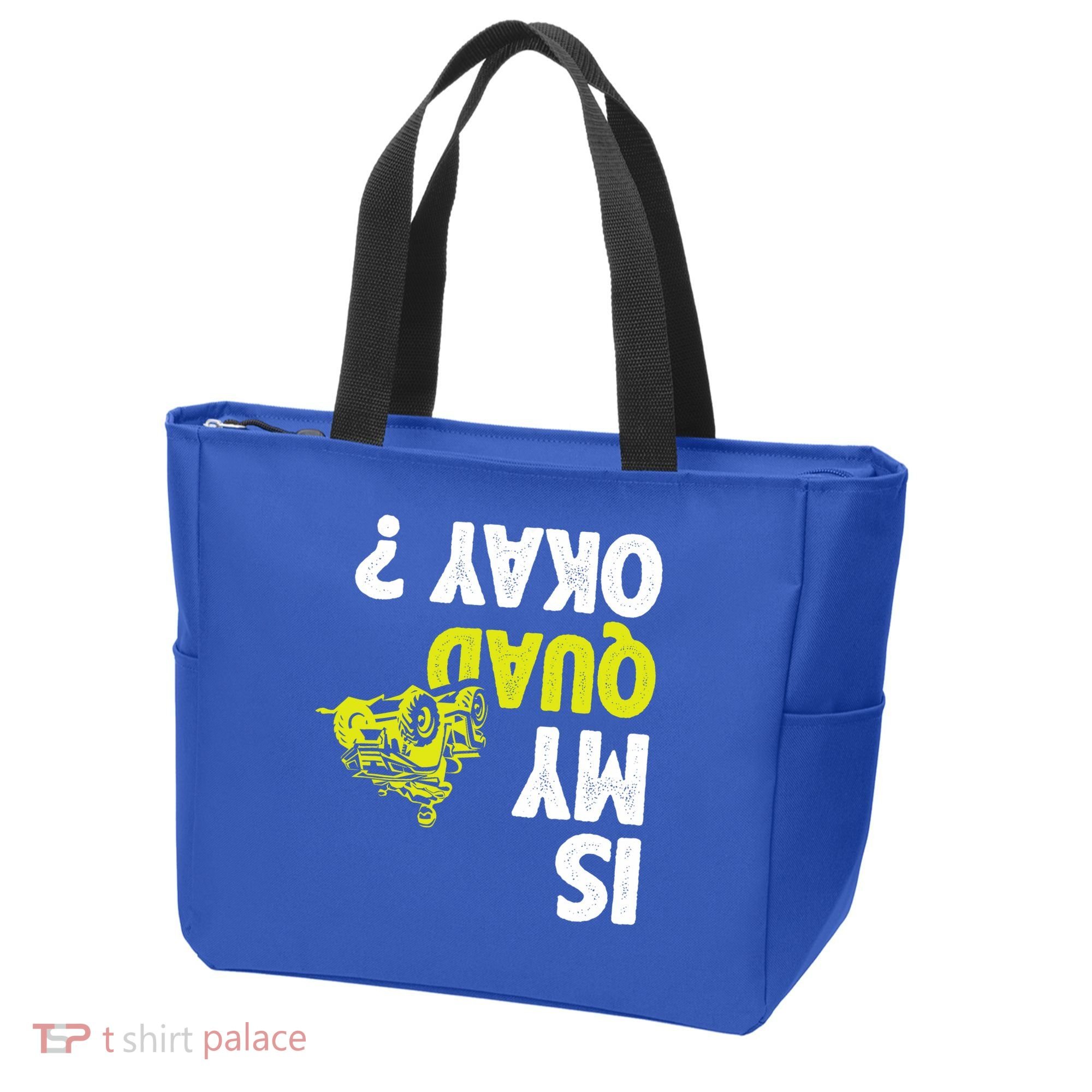 Atv Quad Racing Tote Bag