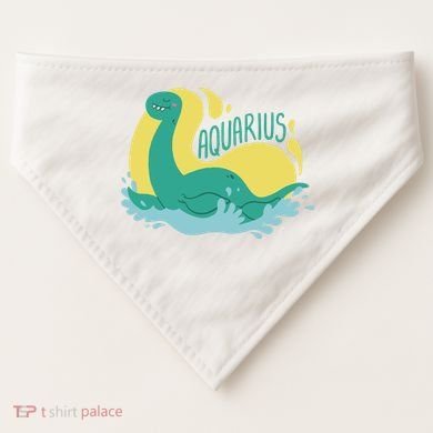 Aquarius Dinosaur USA-Made Doggie Bandana