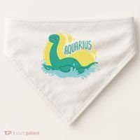 Aquarius Dinosaur USA-Made Doggie Bandana thumb 0
