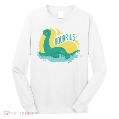Aquarius Dinosaur Long Sleeve Shirt