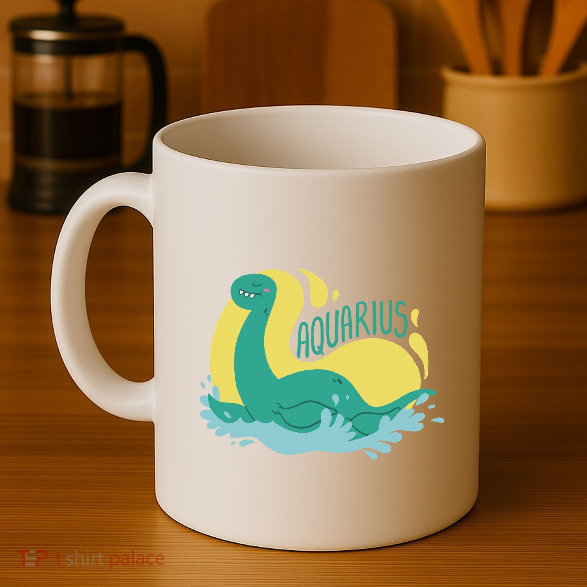 Aquarius Dinosaur Coffee Mug