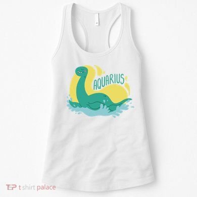 Aquarius Dinosaur Women's Tank Top