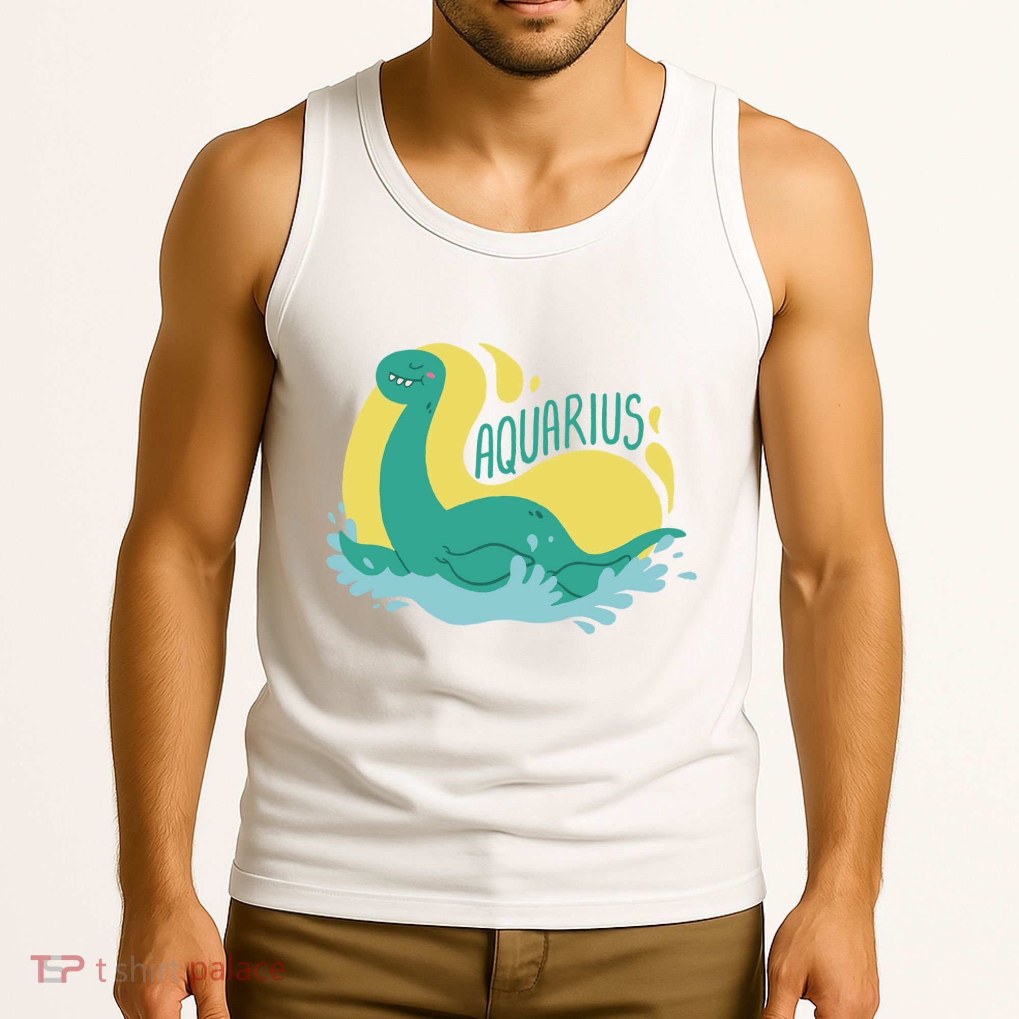 Aquarius Dinosaur Tank Top