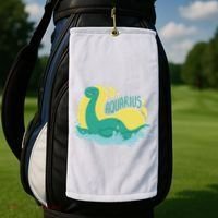 Aquarius Dinosaur Golf Towel thumb 2