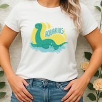 Aquarius Dinosaur Women's T-Shirt thumb 2