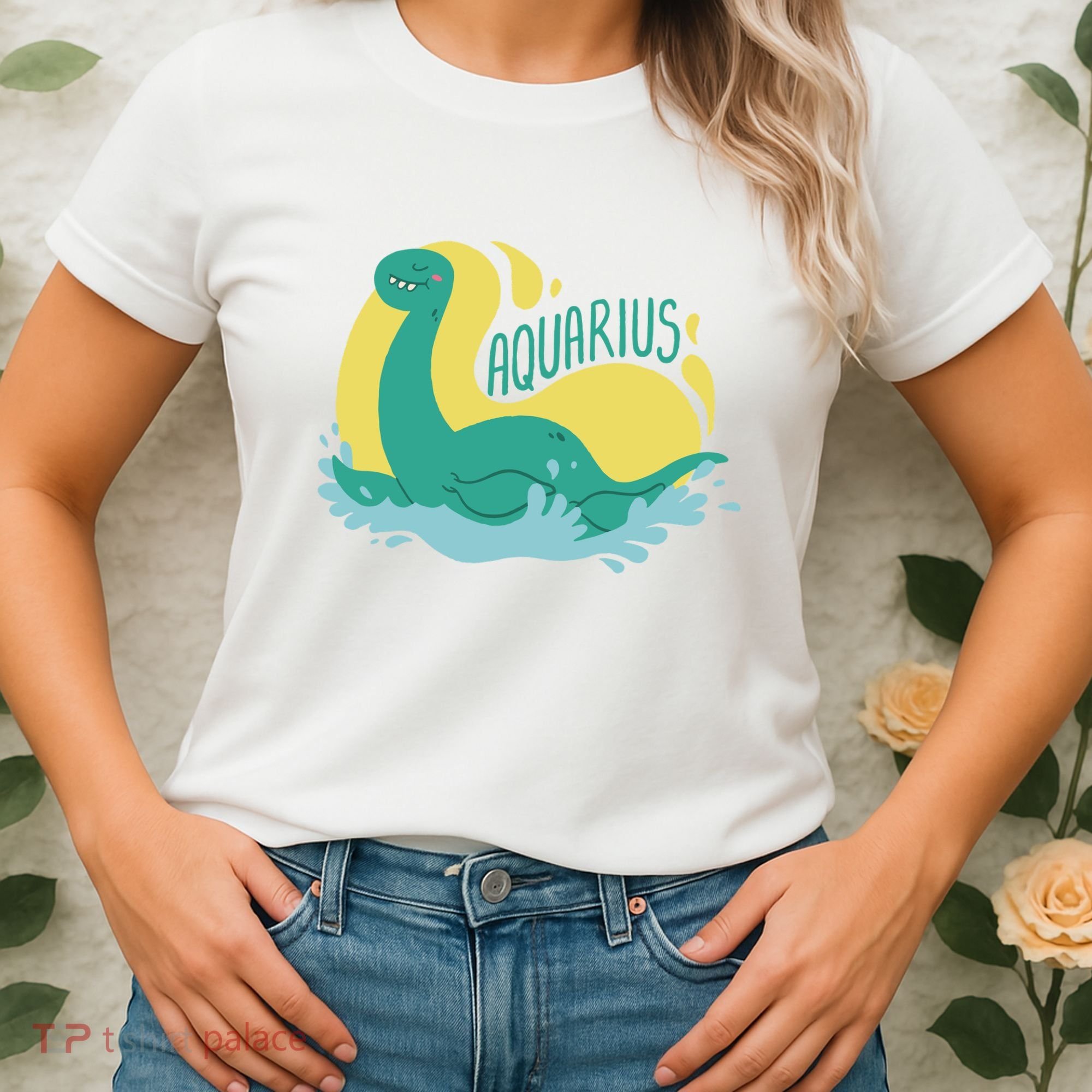 Aquarius Dinosaur Women's T-Shirt