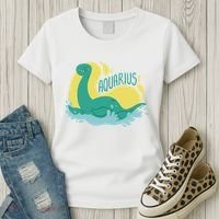 Aquarius Dinosaur Women's T-Shirt thumb 3