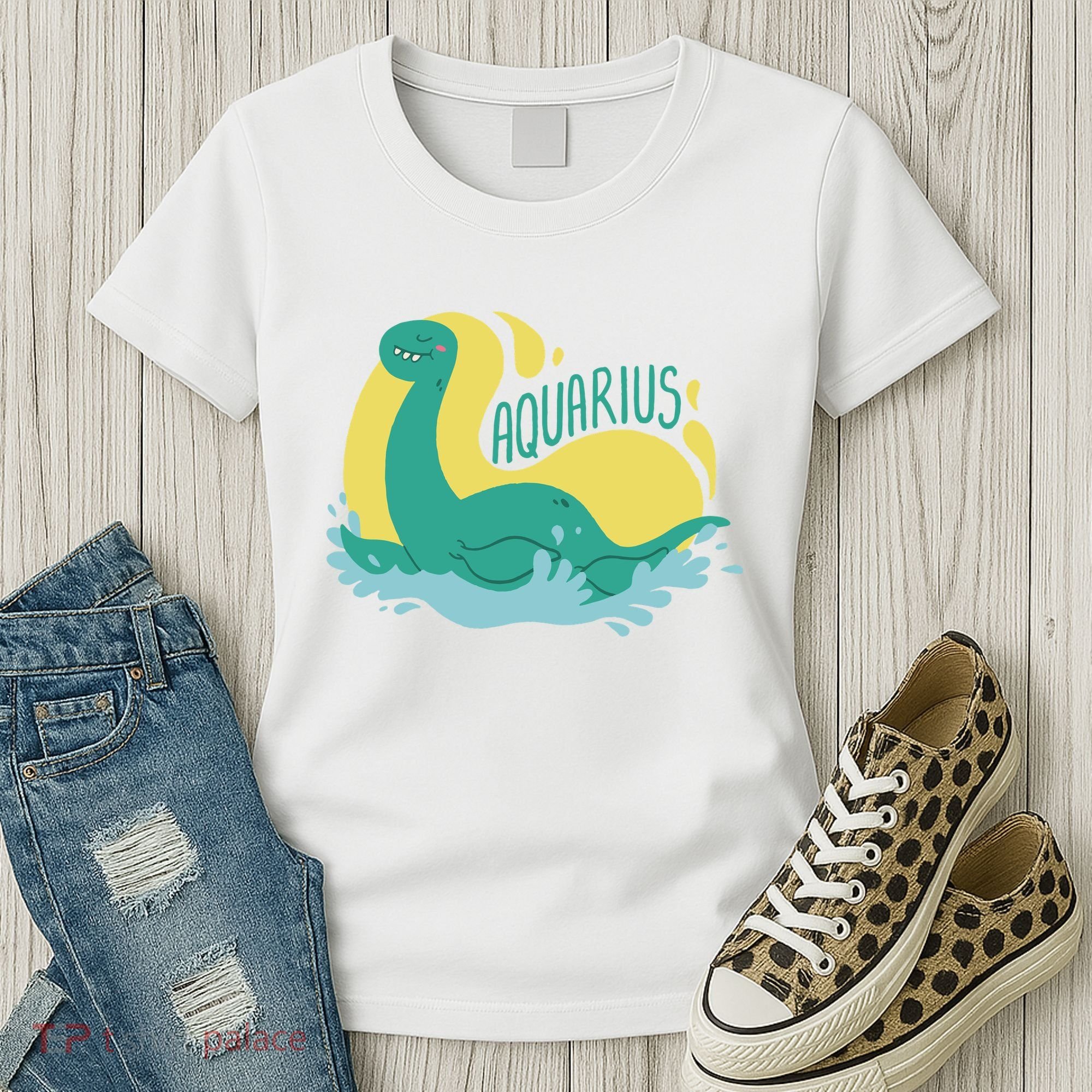 Aquarius Dinosaur Women's T-Shirt