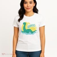 Aquarius Dinosaur Women's T-Shirt thumb 4