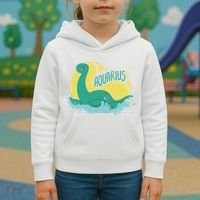 Aquarius Dinosaur Kids Hoodie thumb 3