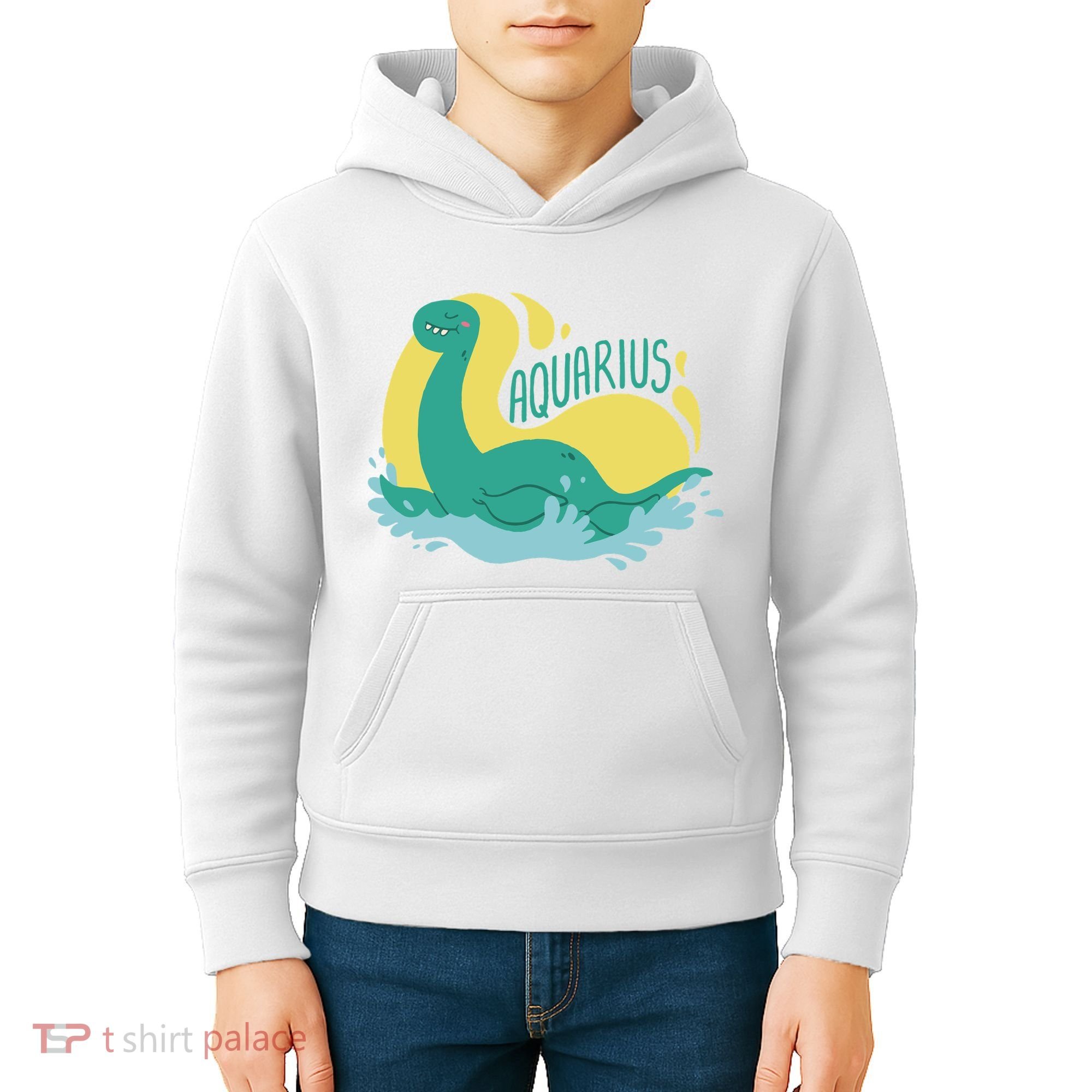 Aquarius Dinosaur Kids Hoodie