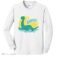 Aquarius Dinosaur Kids Long Sleeve Shirt thumb 0