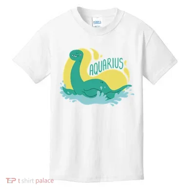 Aquarius Dinosaur Kids T-Shirt