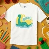 Aquarius Dinosaur Kids T-Shirt thumb 3