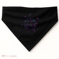 Aquarius Floral Zodiac USA-Made Doggie Bandana thumb 0