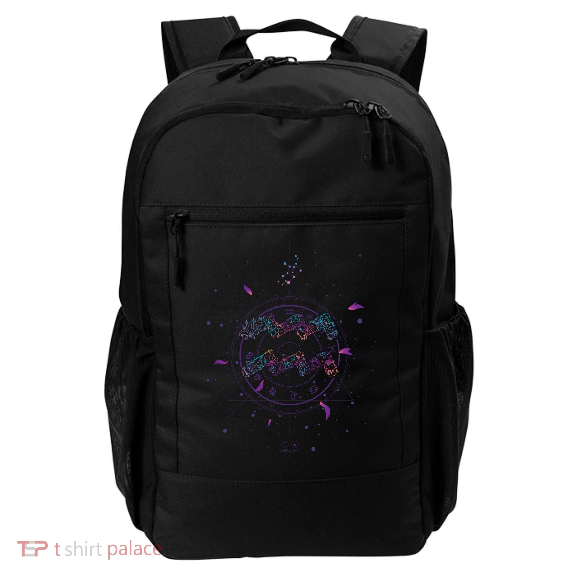 Aquarius Floral Zodiac Backpack