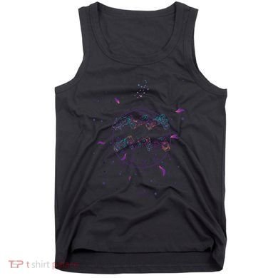 Aquarius Floral Zodiac Tank Top