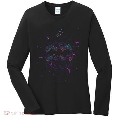 Aquarius Floral Zodiac Women's Long Sleeve Shirt