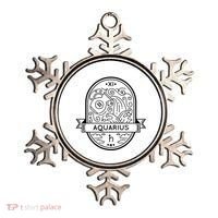 Aquarius Zodiac Symbol Design Ornament thumb 0