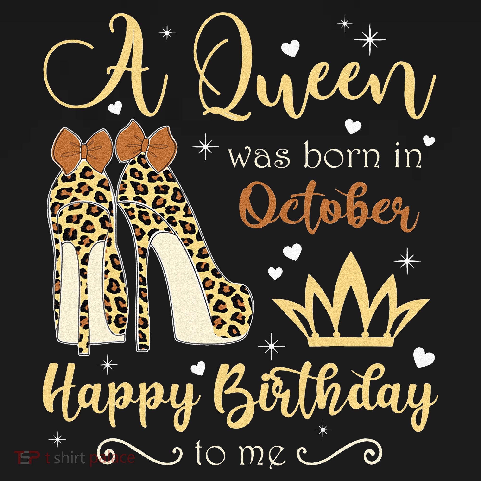 A Queen Was Born In October Birthday For Women Leopard Tank Top