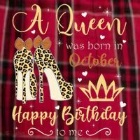 A Queen Was Born In October Birthday For Women Leopard Women's Flannel Plaid Pajama Pants thumb 2
