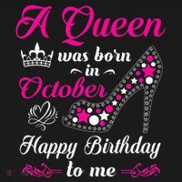 A Queen Was Born In October Birthday Gift For Wo Baby Bodysuit thumb 2