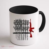 AR15 Not AN Assault Rifle Guns Quote Coffee Mug thumb 1