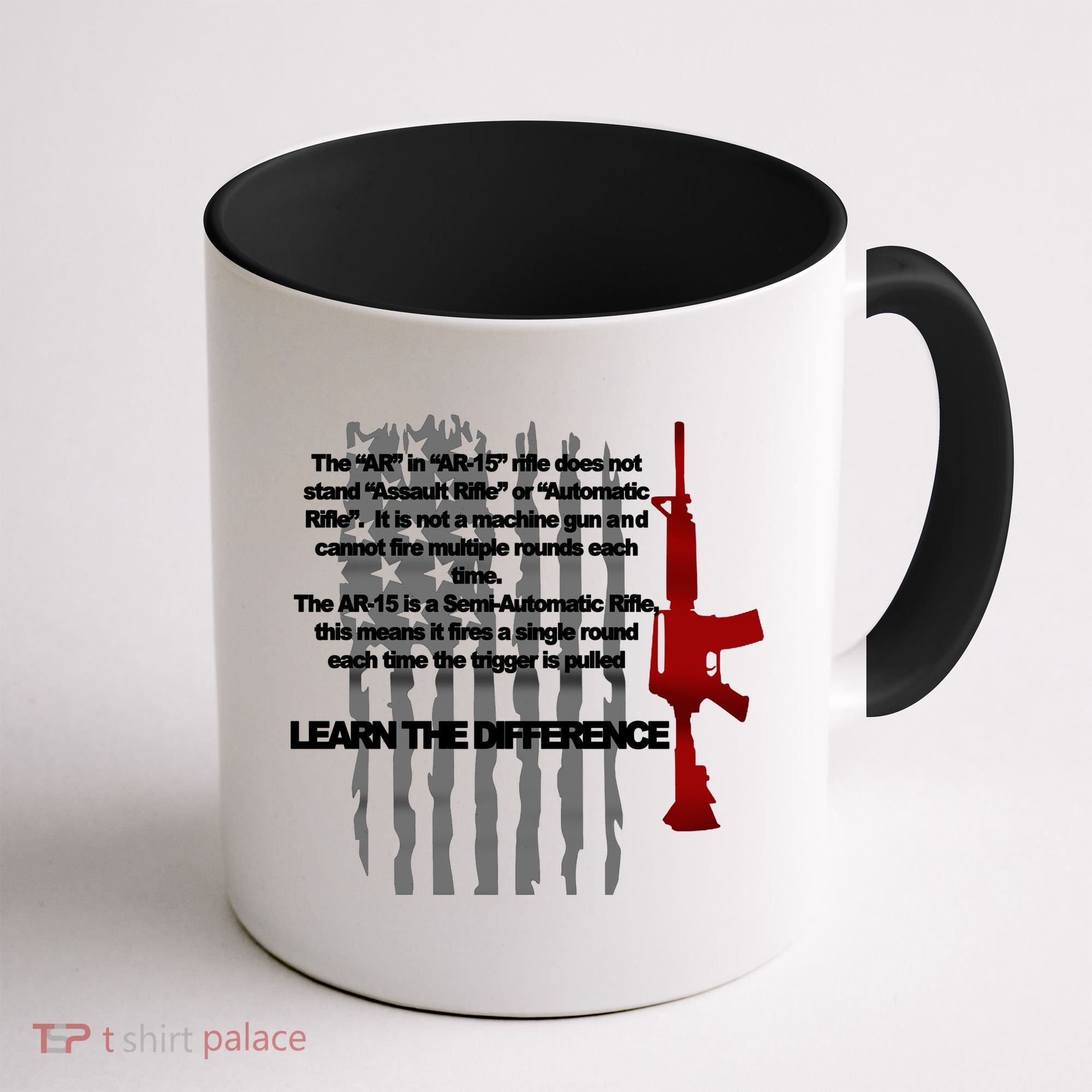AR15 Not AN Assault Rifle Guns Quote Coffee Mug