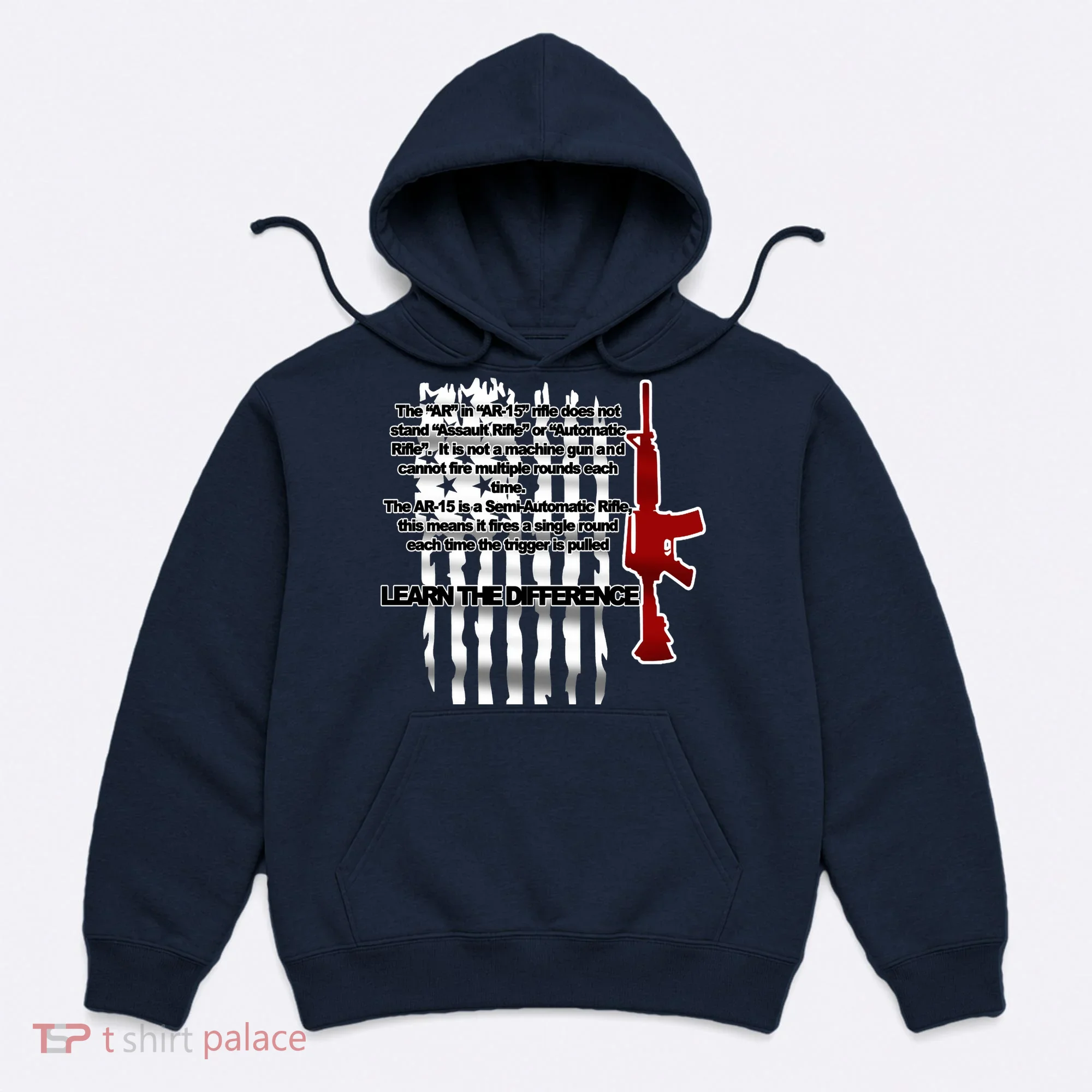 AR15 Not AN Assault Rifle Guns Quote Hoodie