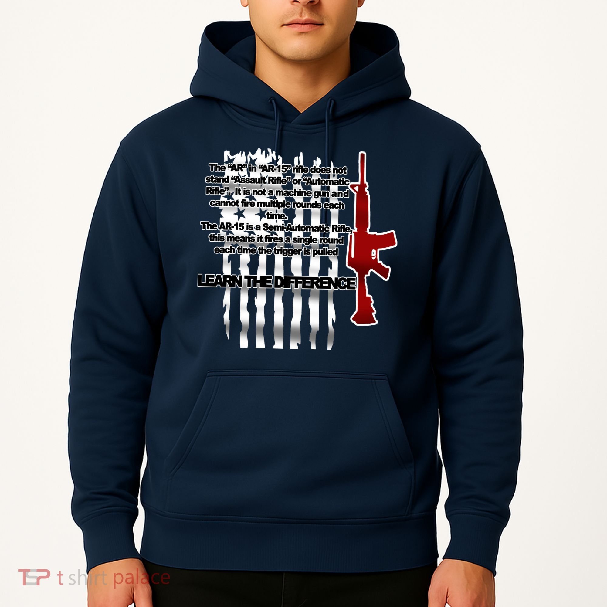 AR15 Not AN Assault Rifle Guns Quote Hoodie