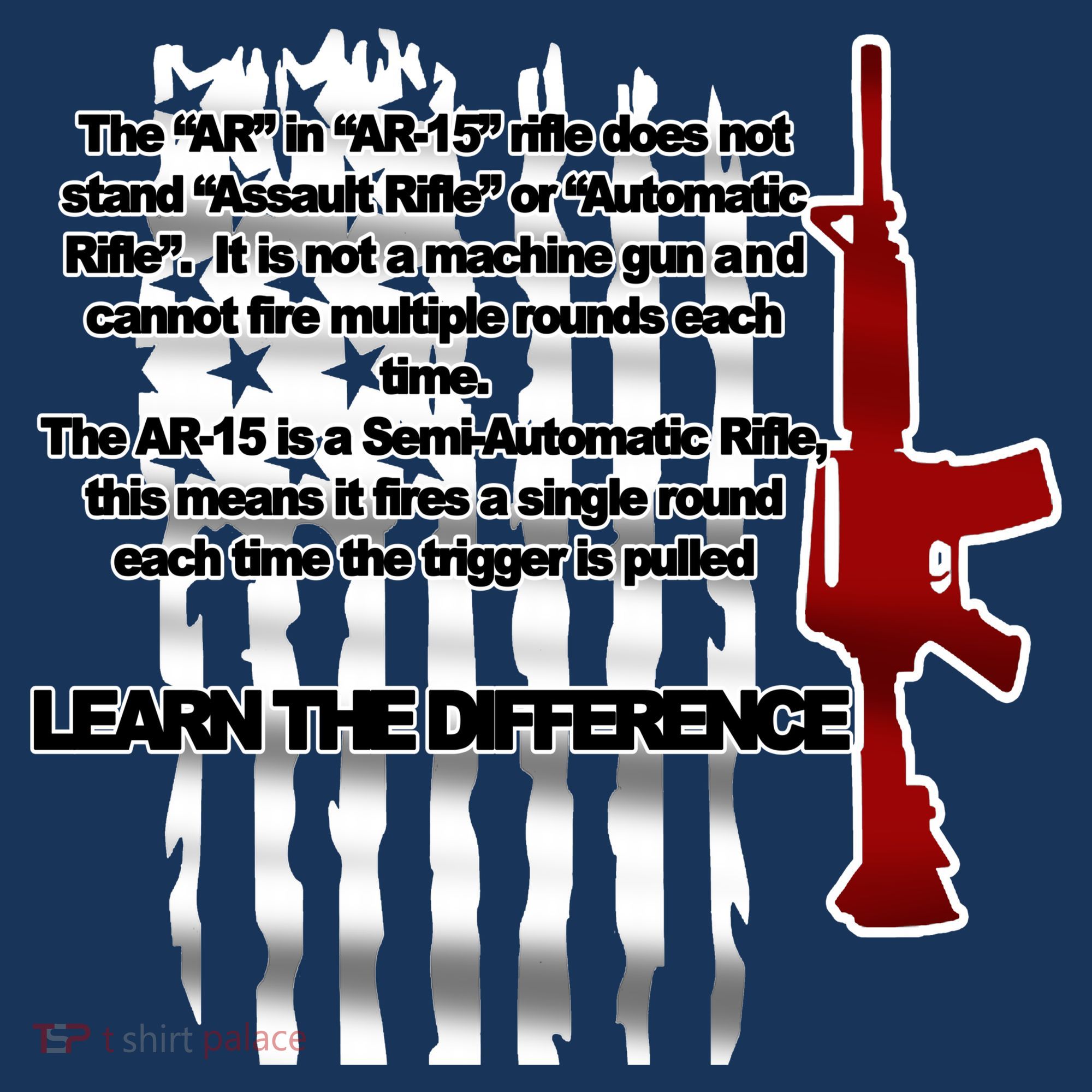 AR15 Not AN Assault Rifle Guns Quote Hoodie