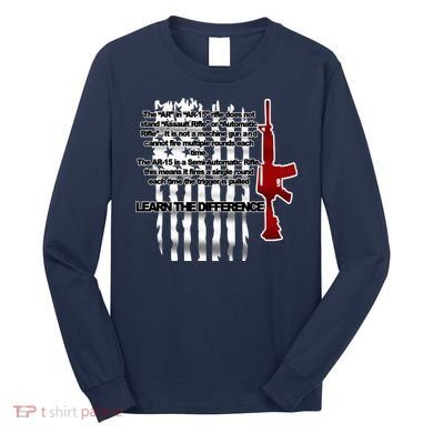 AR15 Not AN Assault Rifle Guns Quote Long Sleeve Shirt