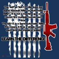 AR15 Not AN Assault Rifle Guns Quote Long Sleeve Shirt thumb 2