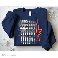 AR15 Not AN Assault Rifle Guns Quote Sweatshirt thumb 2