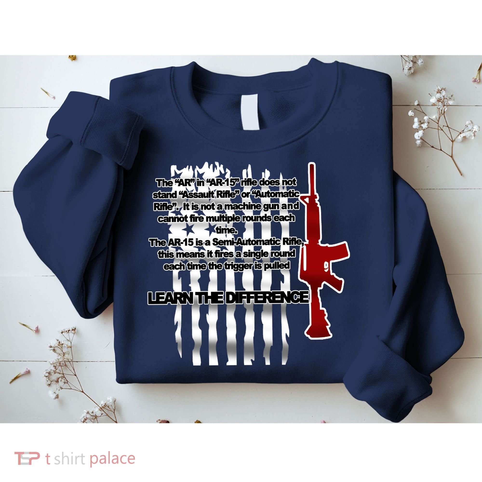 AR15 Not AN Assault Rifle Guns Quote Sweatshirt