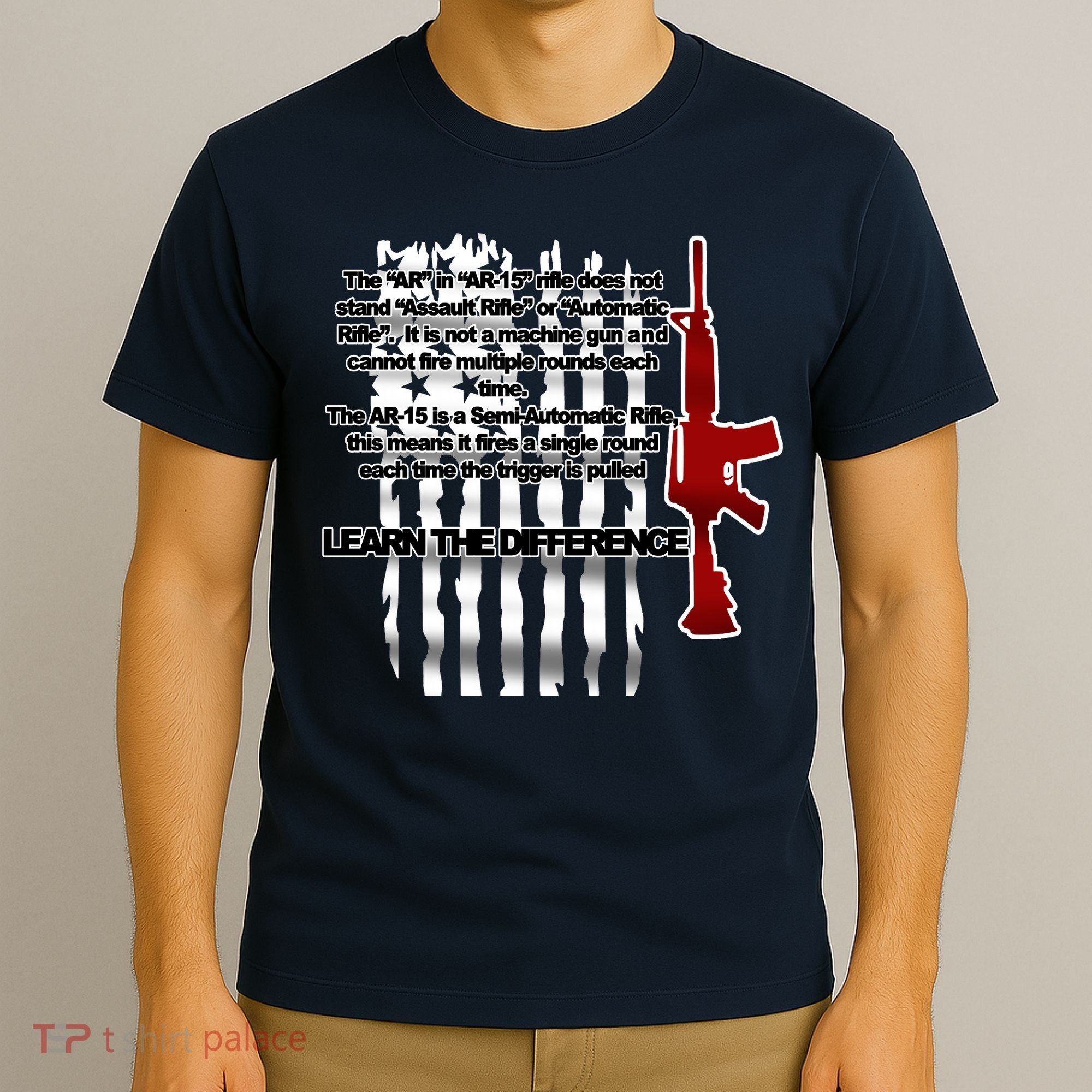 AR15 Not AN Assault Rifle Guns Quote T-Shirt