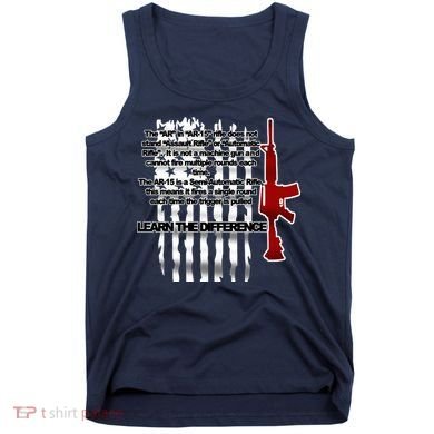 AR15 Not AN Assault Rifle Guns Quote Tank Top
