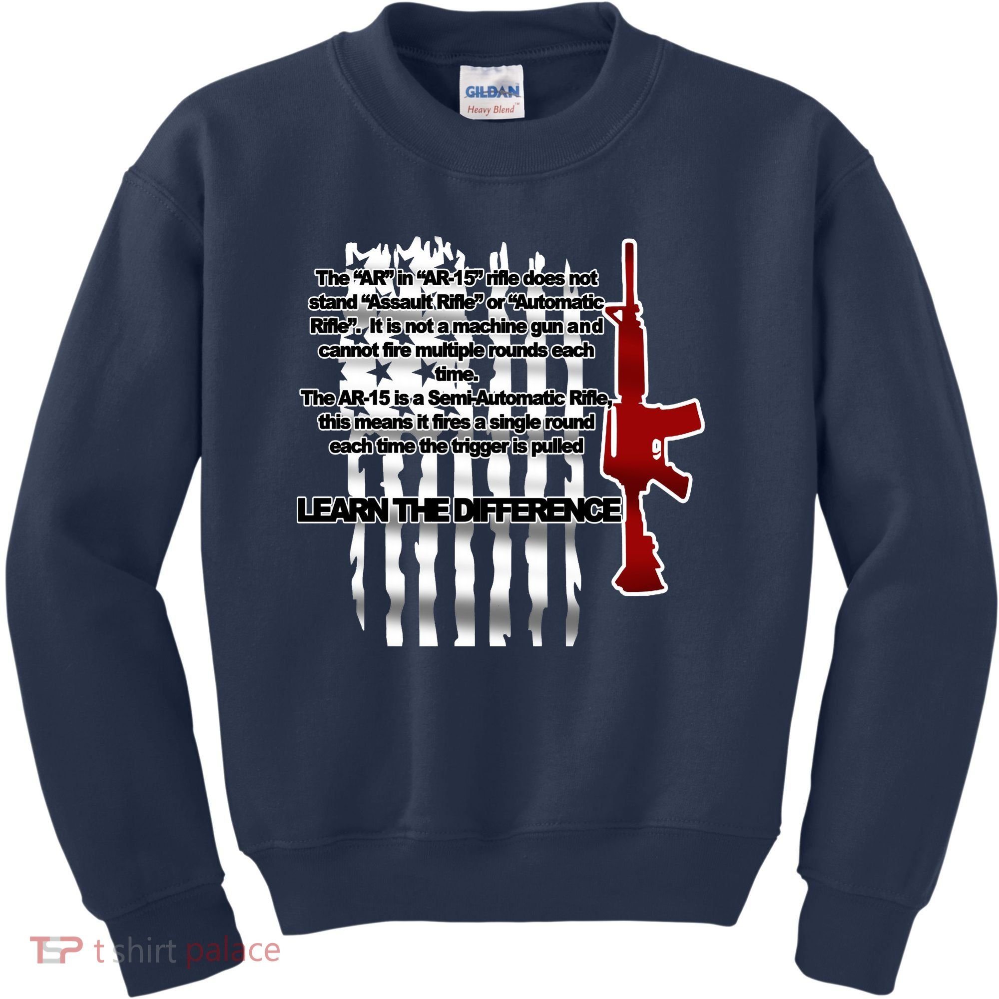 AR15 Not AN Assault Rifle Guns Quote Kids Sweatshirt
