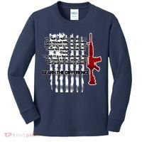 AR15 Not AN Assault Rifle Guns Quote Kids Long Sleeve Shirt thumb 0