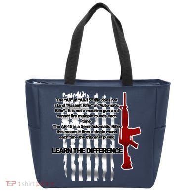 AR15 Not AN Assault Rifle Guns Quote Tote Bag