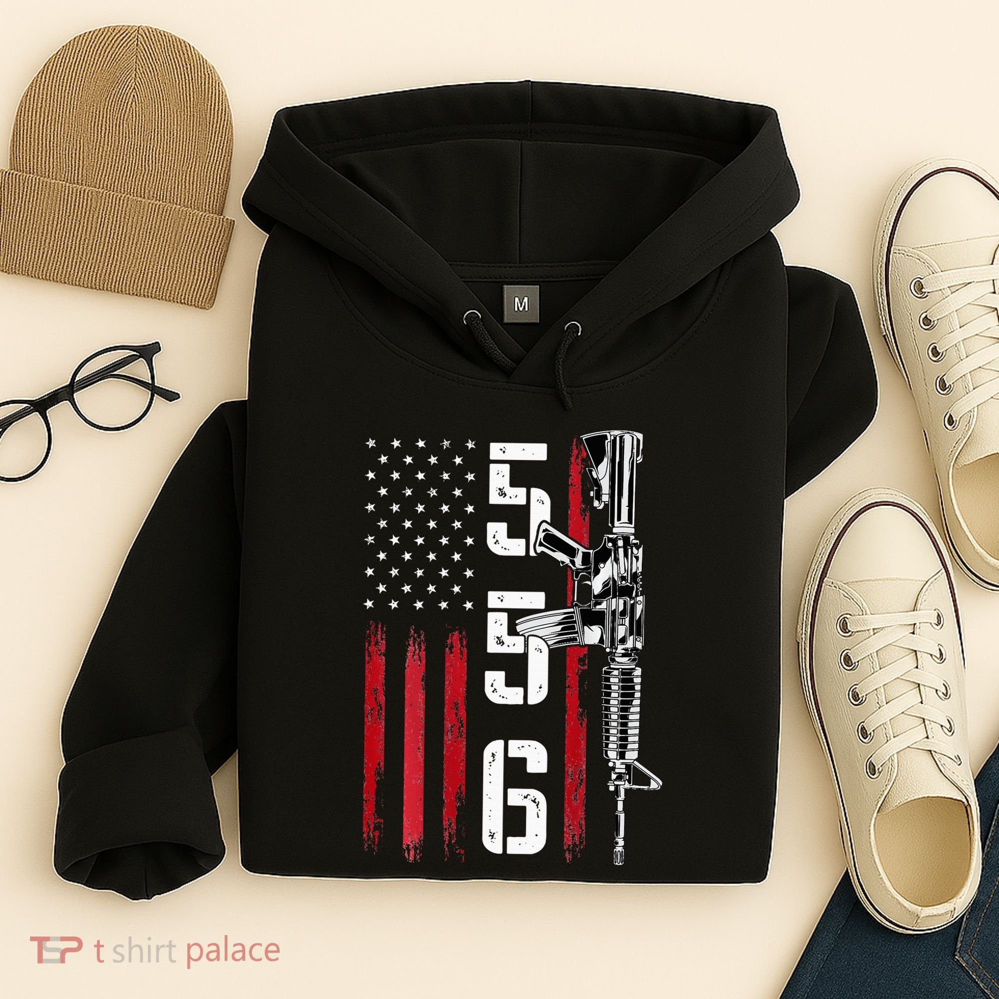 Ar15 Rifle 2nd Amendment 556 Ar15 Gifts Hoodie