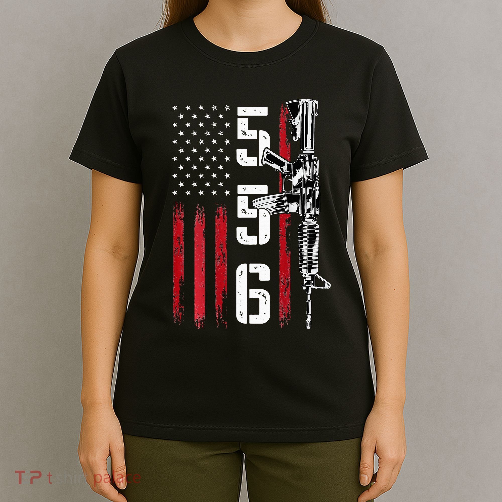 Ar15 Rifle 2nd Amendment 556 Ar15 Gifts T-Shirt