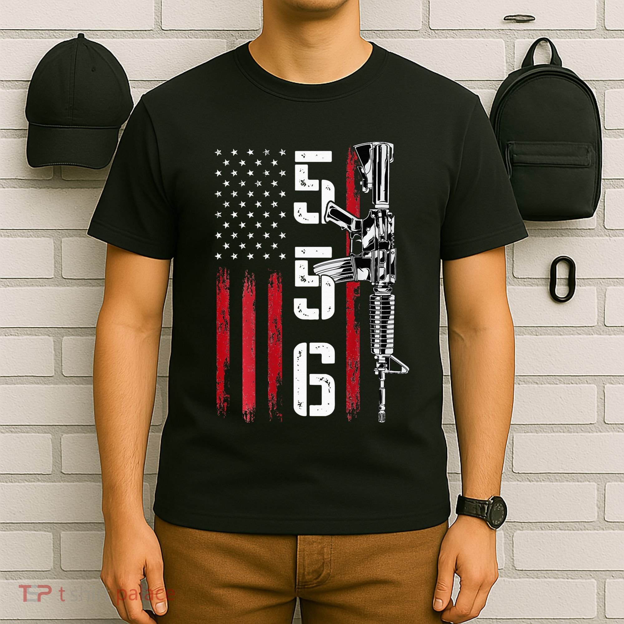 Ar15 Rifle 2nd Amendment 556 Ar15 Gifts T-Shirt