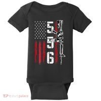 Ar15 Rifle 2nd Amendment 556 Ar15 Gifts Baby Bodysuit thumb 0