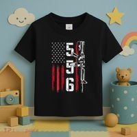Ar15 Rifle 2nd Amendment 556 Ar15 Gifts Toddler T-Shirt thumb 3