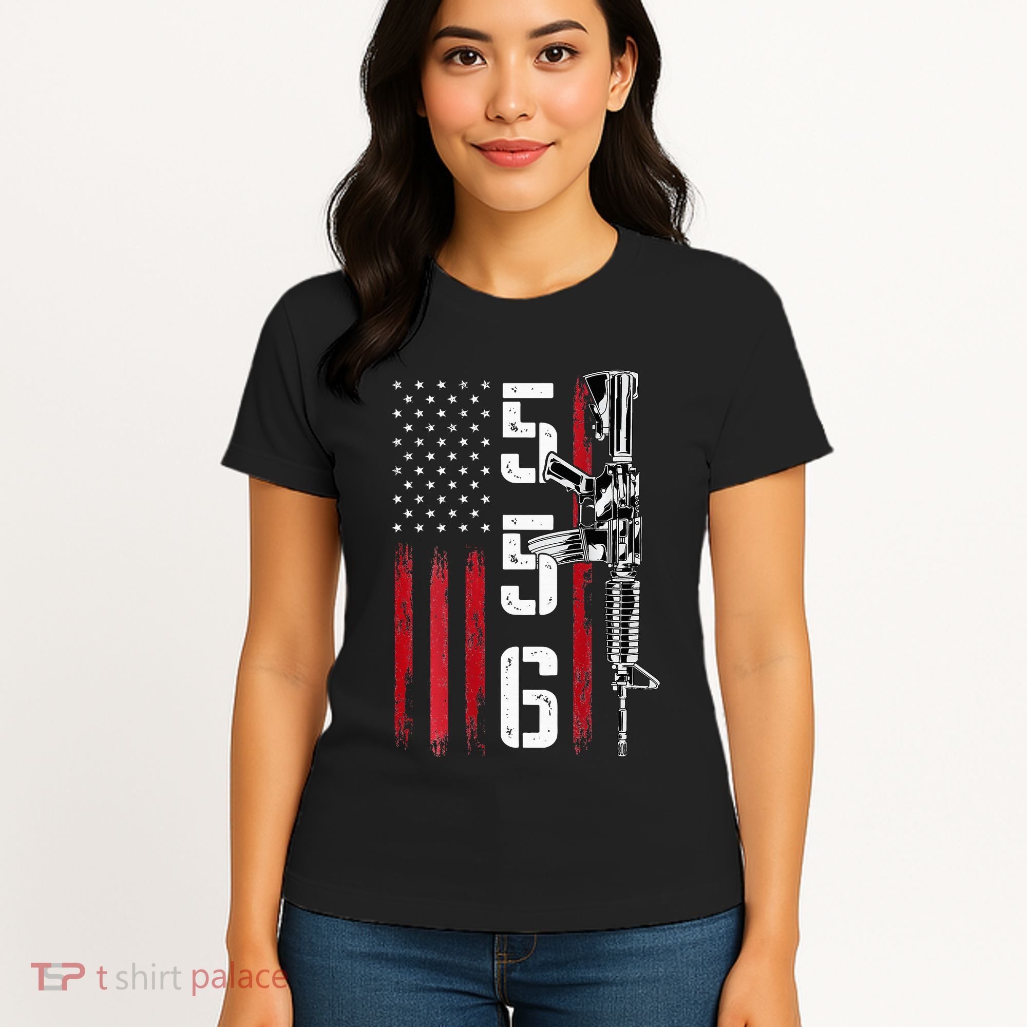 Ar15 Rifle 2nd Amendment 556 Ar15 Gifts Women's T-Shirt