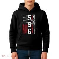 Ar15 Rifle 2nd Amendment 556 Ar15 Gifts Kids Hoodie thumb 4