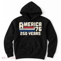 America Retro 250 Years 250th Anniversary USA 1776 Hoodie thumb 0