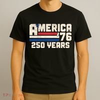 America Retro 250 Years 250th Anniversary USA 1776 T-Shirt thumb 3